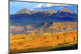 La Salle Mountains Rock Canyon Arches National Park Moab Utah-BILLPERRY-Mounted Photographic Print