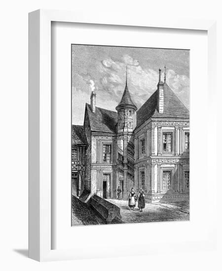 La Salle Statue-null-Framed Art Print