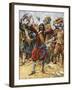 La Salle Taking Possession of Louisiana-Arthur C. Michael-Framed Giclee Print