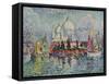 La Salute-Paul Signac-Framed Stretched Canvas