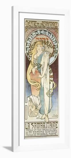 La Samaritaine, 1897-Alphonse Mucha-Framed Giclee Print