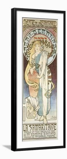 La Samaritaine, 1897-Alphonse Mucha-Framed Premium Giclee Print