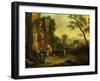 La Samaritaine Au Puits (The Samaritan Woman)-Jean Baptiste Lallemand-Framed Giclee Print