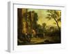 La Samaritaine Au Puits (The Samaritan Woman)-Jean Baptiste Lallemand-Framed Giclee Print