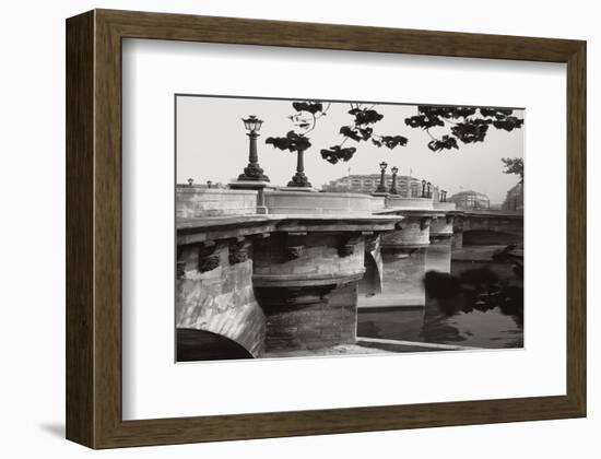 La Samaritaine Pont Neuf Paris-null-Framed Premium Giclee Print