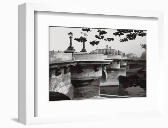 La Samaritaine Pont Neuf Paris-null-Framed Premium Giclee Print