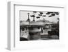 La Samaritaine Pont Neuf Paris-null-Framed Premium Giclee Print