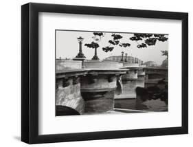 La Samaritaine Pont Neuf Paris-null-Framed Art Print