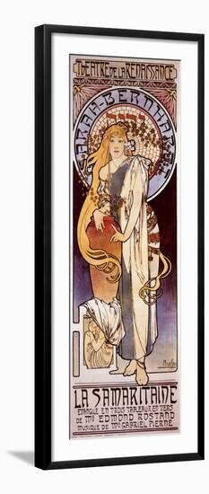 La Samaritaine-Alphonse Mucha-Framed Art Print