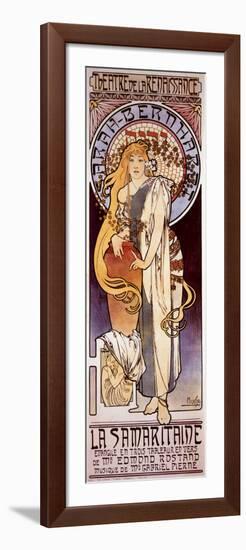 La Samaritaine-Alphonse Mucha-Framed Art Print