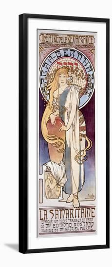 La Samaritaine-Alphonse Mucha-Framed Premium Giclee Print