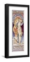 La Samaritaine-Alphonse Mucha-Framed Premium Giclee Print