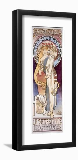 La Samaritaine-Alphonse Mucha-Framed Premium Giclee Print