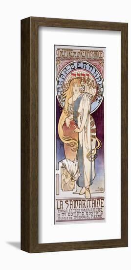 La Samaritaine-Alphonse Mucha-Framed Premium Giclee Print