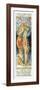 La Samartine With Sara Bernhardt-Alphonse Mucha-Framed Art Print