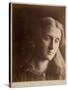 La Santa Julia, Portrait of Julia Prinsep Jackson, 1867-Julia Margaret Cameron-Stretched Canvas