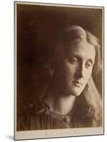 La Santa Julia, Portrait of Julia Prinsep Jackson, 1867-Julia Margaret Cameron-Mounted Giclee Print