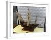 La Santa Mari?A. Ship Used by Columbus in This First Voyage, Model: 1:50-null-Framed Giclee Print