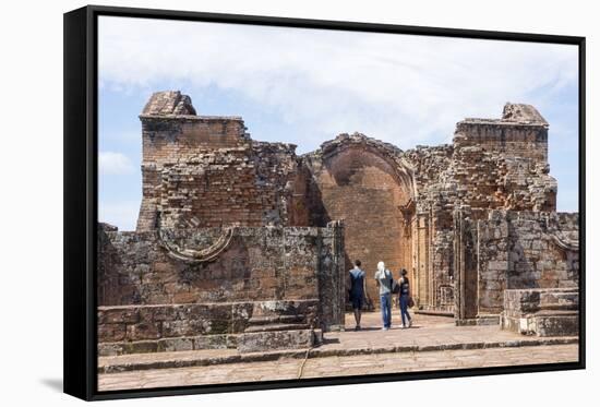 La Santisima Trinidad De Parana, One of the Best Preserved Jesuit Missions, Paraguay-Peter Groenendijk-Framed Stretched Canvas