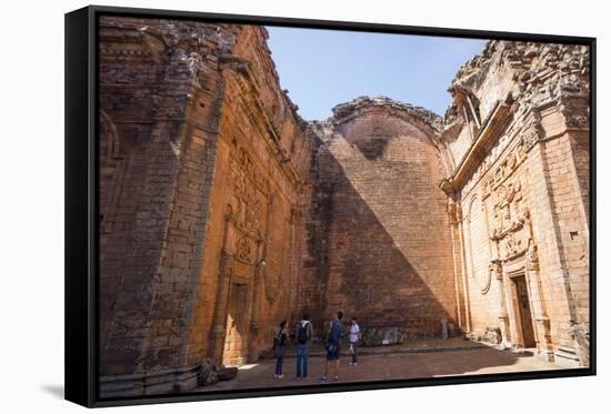 La Santisima Trinidad De Parana, One of the Best Preserved Jesuit Missions, Paraguay-Peter Groenendijk-Framed Stretched Canvas