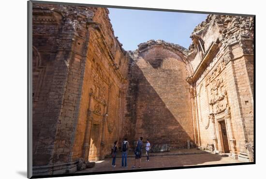 La Santisima Trinidad De Parana, One of the Best Preserved Jesuit Missions, Paraguay-Peter Groenendijk-Mounted Photographic Print