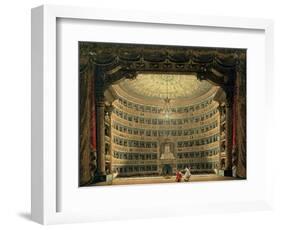 La Scala, Milan, During a Performance-null-Framed Giclee Print
