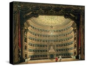 La Scala, Milan, During a Performance-null-Stretched Canvas