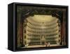 La Scala, Milan, During a Performance-null-Framed Stretched Canvas