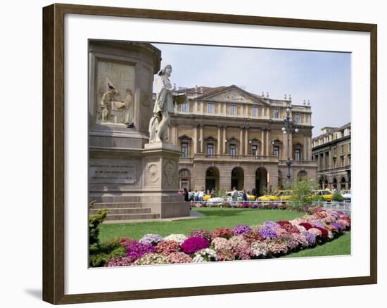 La Scala, Milan, Lombardy, Italy-Peter Scholey-Framed Photographic Print