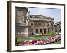 La Scala, Milan, Lombardy, Italy-Peter Scholey-Framed Photographic Print