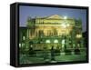 La Scala Opera House, Milan, Lombardia, Italy-Peter Scholey-Framed Stretched Canvas