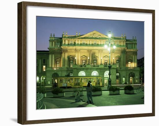 La Scala Opera House, Milan, Lombardia, Italy-Peter Scholey-Framed Photographic Print