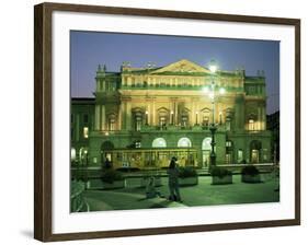 La Scala Opera House, Milan, Lombardia, Italy-Peter Scholey-Framed Photographic Print