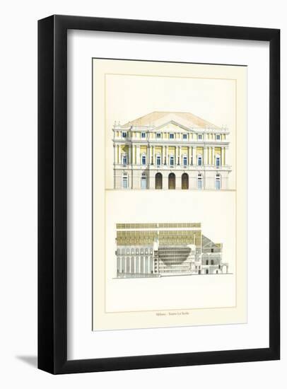 La Scala-Libero Patrignani-Framed Premium Giclee Print