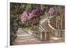 La Scalinata Sul Viale-Guido Borelli-Framed Giclee Print