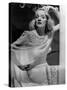 La scandaleuse by Berlin A Foreign Affair by BillyWilder with Marlene Dietrich, 1948 (b/w photo)-null-Stretched Canvas