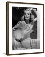 La scandaleuse by Berlin A Foreign Affair by BillyWilder with Marlene Dietrich, 1948 (b/w photo)-null-Framed Photo