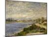 La Seine à Argenteuil-Pierre-Auguste Renoir-Mounted Giclee Print