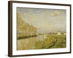 La Seine à Argenteuil-Claude Monet-Framed Giclee Print