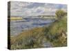 La Seine à Champrosay (Essonne) dit aussi bords de Seine à Champrosay-Pierre-Auguste Renoir-Stretched Canvas