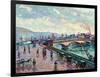 La Seine a Rouen-The Seine-river at Rouen.-Jean-Baptiste-Armand Guillaumin-Framed Giclee Print