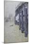 La Seine En Decembre, circa 1892-Fritz Thaulow-Mounted Giclee Print