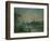 La Seine et le Louvre, 1903 Paris: Seine river and Louvre Palace. Canvas 46 x 55 cm R. F. 1972-32.-Camille Pissarro-Framed Giclee Print