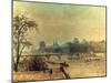 La Seine Et Le Louvre, Paris, 1903-Camille Pissarro-Mounted Giclee Print