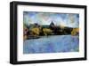 La Seine, Paris, France-Nicolas Hugo-Framed Giclee Print