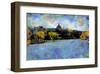 La Seine, Paris, France-Nicolas Hugo-Framed Giclee Print