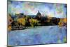 La Seine, Paris, France-Nicolas Hugo-Mounted Giclee Print