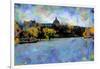 La Seine, Paris, France-Nicolas Hugo-Framed Giclee Print