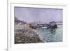 La Seine, Quai St., Painted Circa 1886-Mary Cassatt-Framed Giclee Print