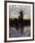 La Seine-Félix Ziem-Framed Giclee Print